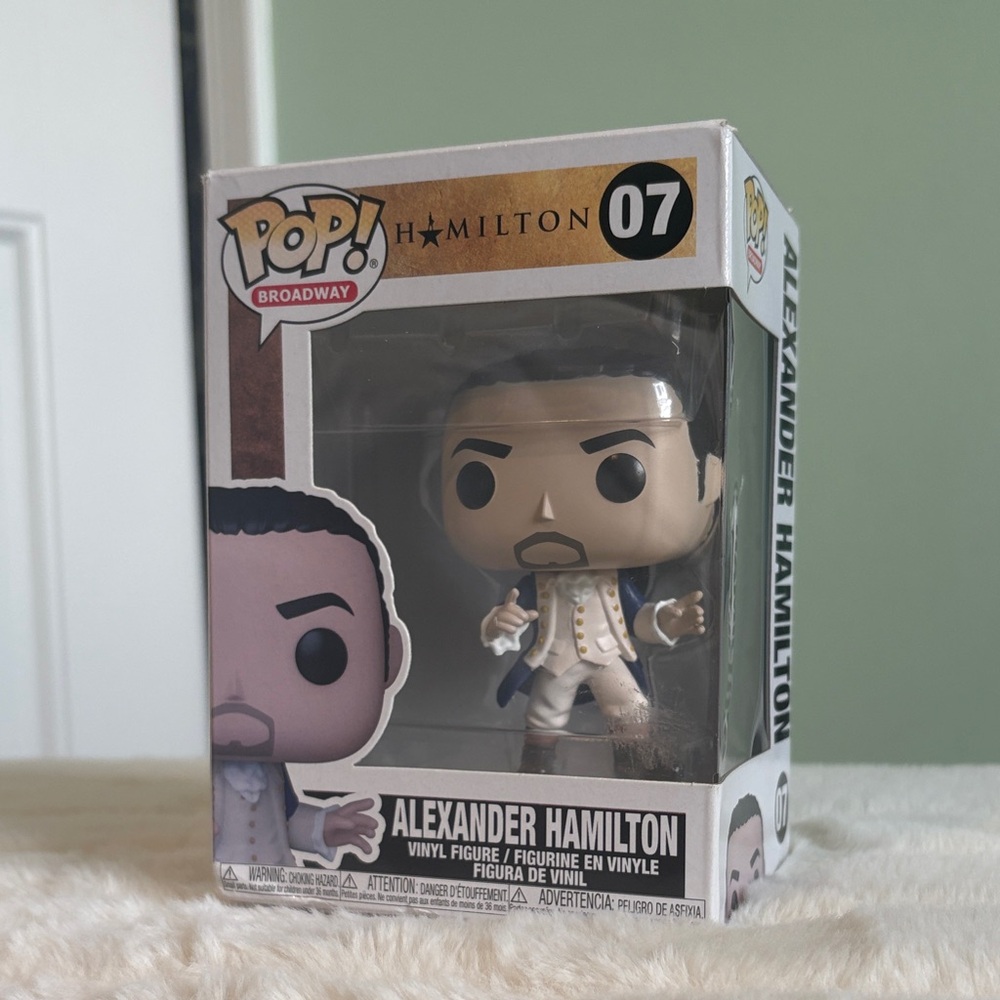 Funko Pop! Hamilton Figure with White and Brown Outfit